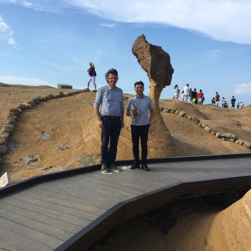 2018 與Herman Kossmann在野柳