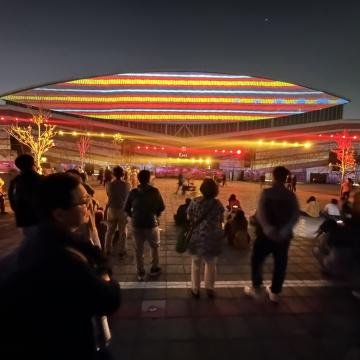 2024 台南會展蘭花展夜間燈光秀