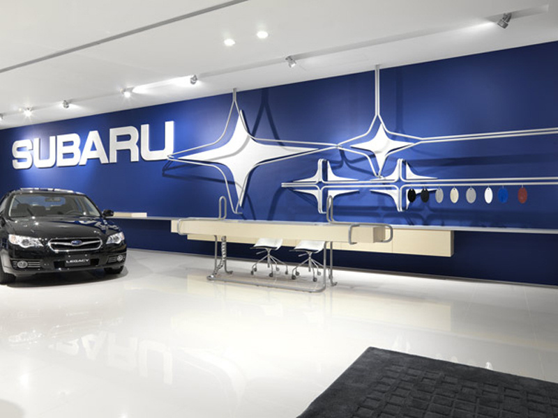 內湖瑞光路速霸陸汽車展售中心