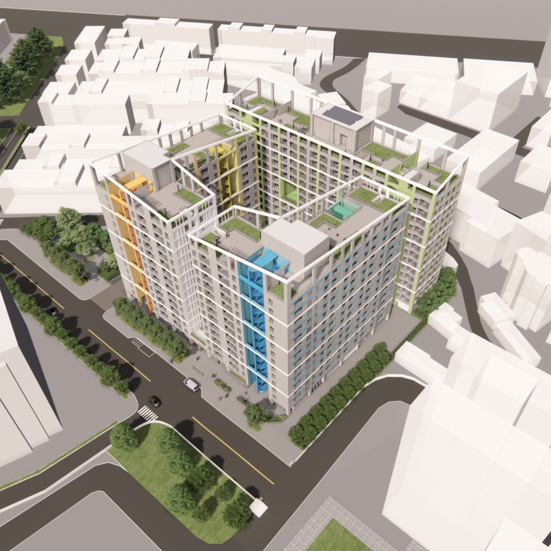 新竹市建功安居社會住宅新建統包工程